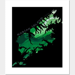 Kodiak Island, AK Posters and Art